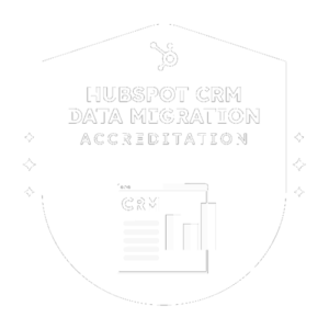 Selo HubSpot CRM Data Migration Accreditation