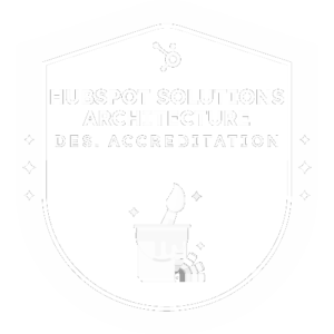 Selo HubSpot Solutions Architecture Design Accreditation