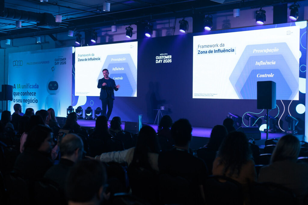Palestra do Rafael Alexandre no Customer Day 26